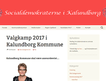 Tablet Screenshot of a-kalundborg.dk